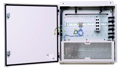 Panduit Pre-Configured IDF offered quick deployment and protection of the facility’s rack-mount switches.