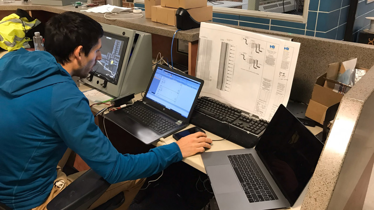 Integrator configures MicroSmart PLCs and HMIs to meet door security and intercom requirements.