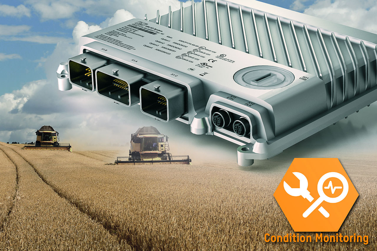 The X90 control system technology enables mobile machines to be equipped with functions that make them compatible with the Industrial IoT.