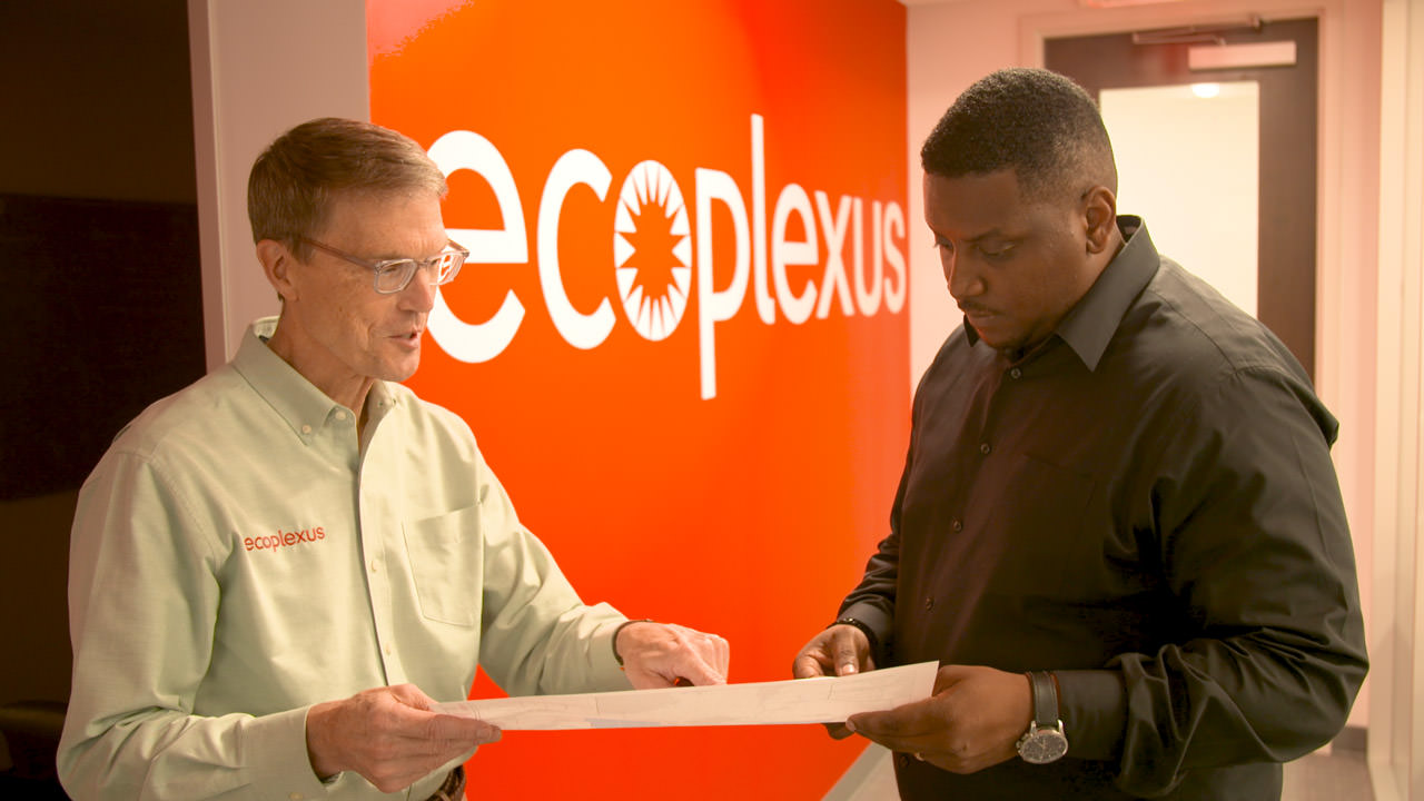 Ecoplexus consolidated systems and reduced long-term operating and maintenance costs by a significant amount.