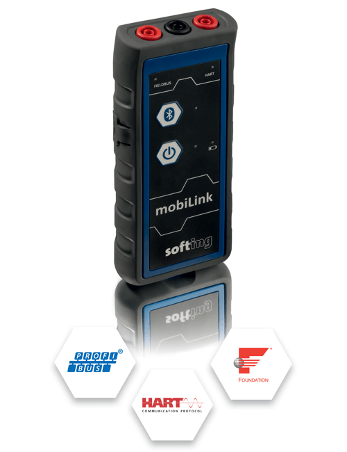 The unit provides access to three important communication protocols in process automation.