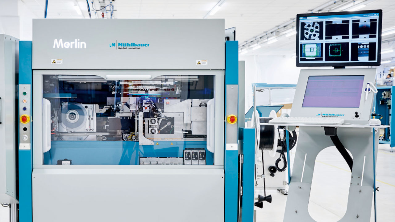 With up to 30,000 dies per hour, the DS Merlin die-sorting system can process significantly more semiconductor components than its predecessor.