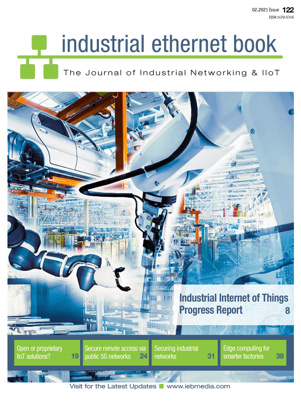 2021 February Cover of Industrial Ethernet Book