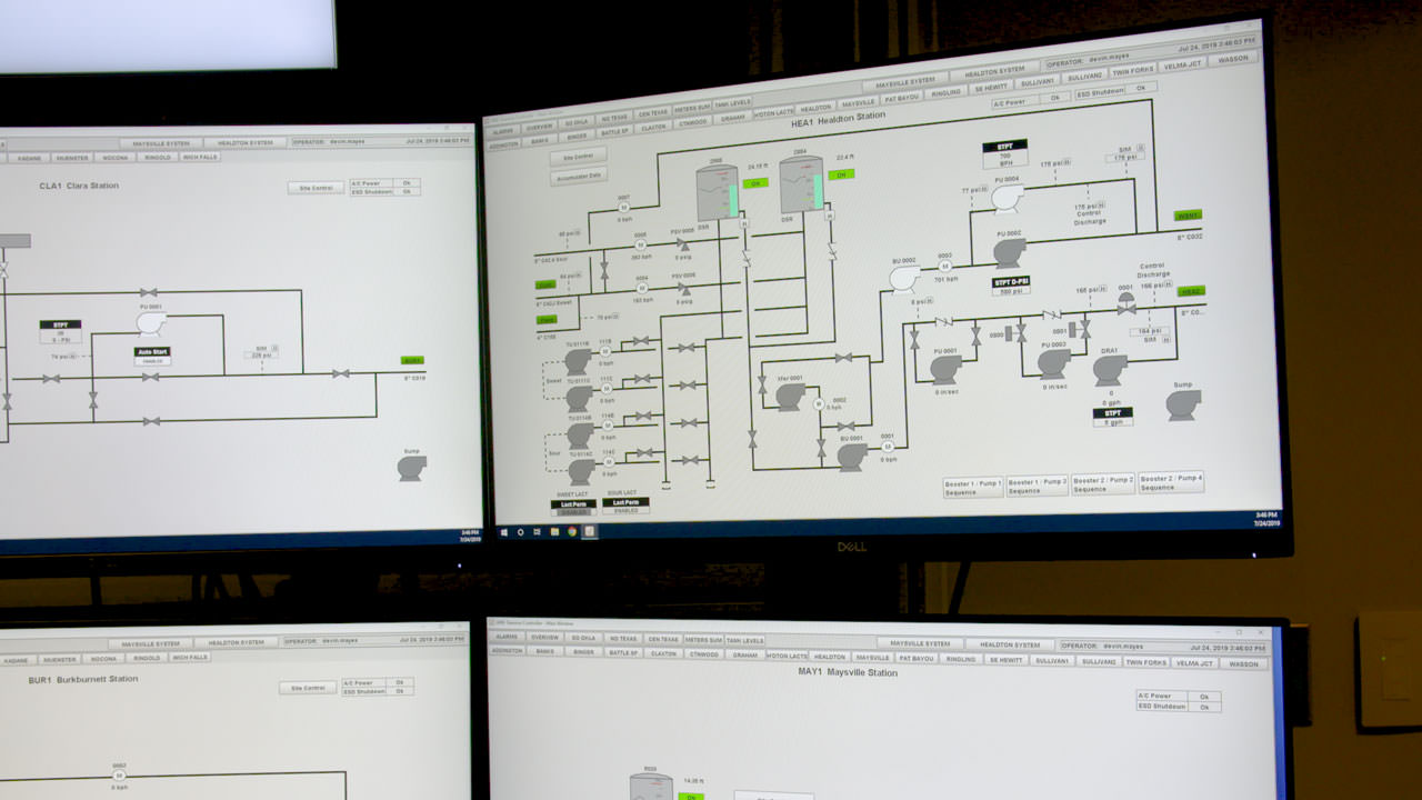 ARB chose to follow API standards for SCADA security, HMI displays, and alarm management.
