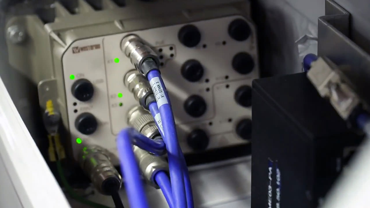 The Viper switch in the confined space onboard the ORLYVAL shuttle. Picture credit: RATP Group