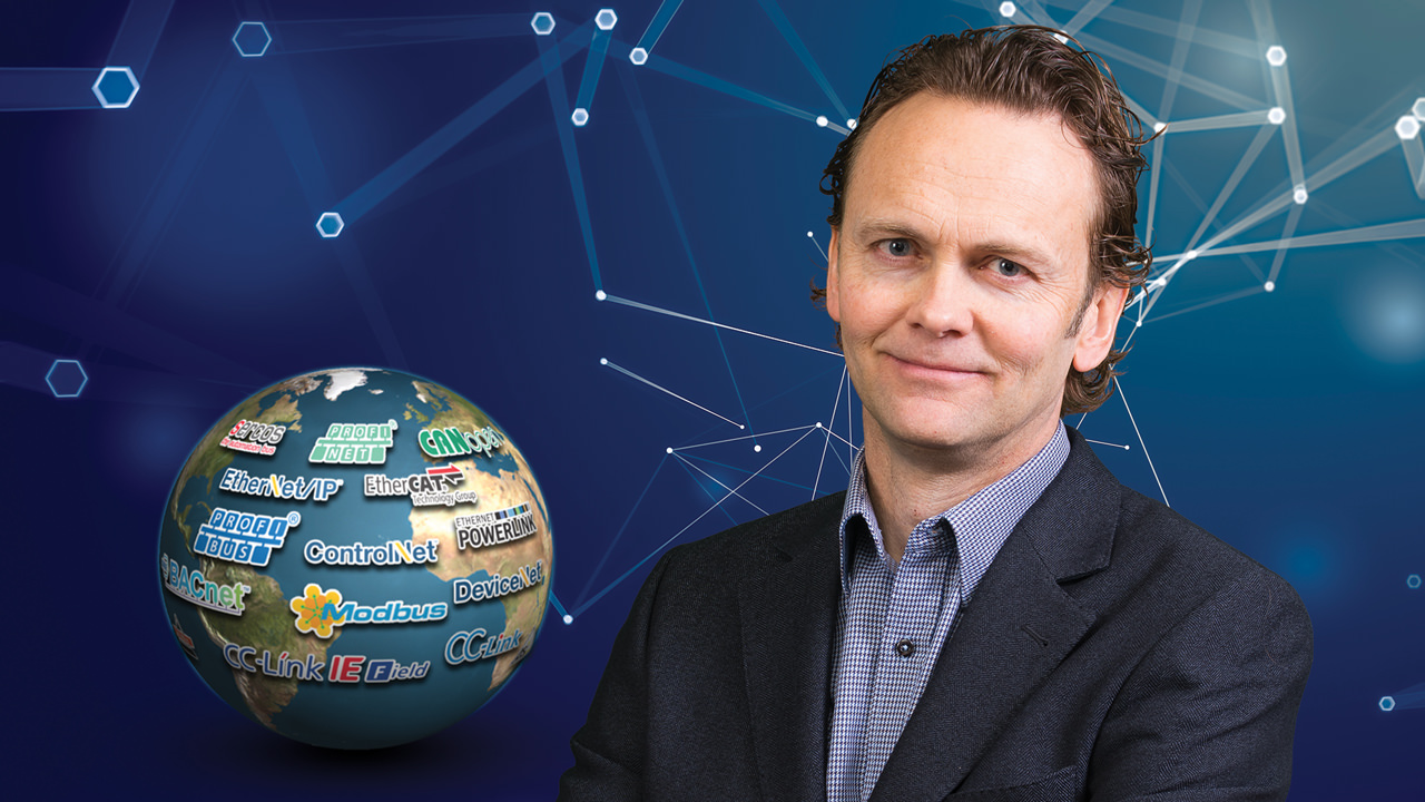 Fieldbus, industrial Ethernet and wireless market share, according to Anders Hansson, Chief Marketing Officer, HMS Networks.