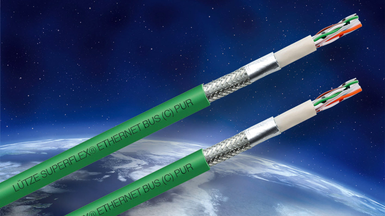 LUTZE Cat7 Ethernet Cable For Continuous Motion Applications 104404 Pr Lutze Inc