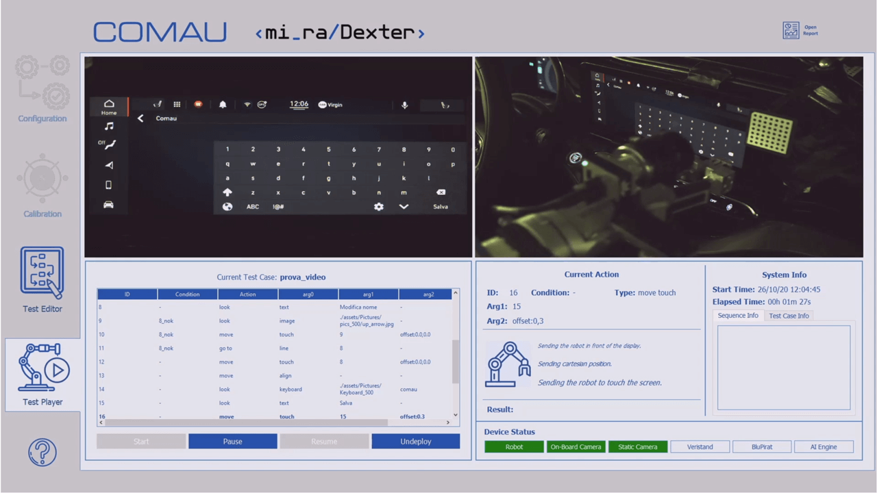 Programming interface enables operators to adjust and correct the actions of the robot in real-time.