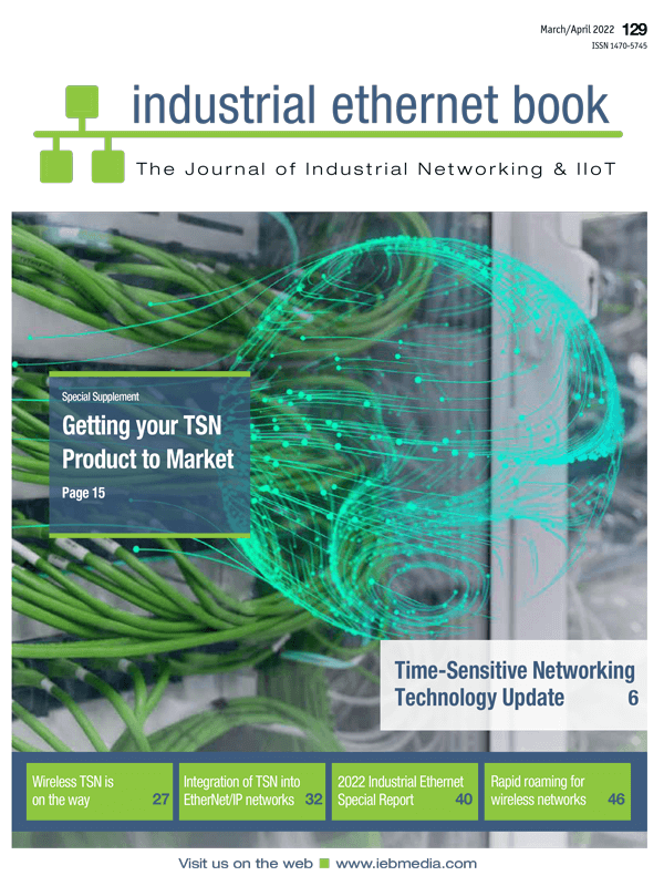 March 2022 Industrial Ethernet Book Cover