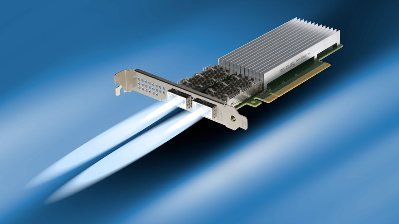 Starting with version 11.02 of the real-time operating system Kithara RealTime Suite (KRTS), network communication with data rates of up to 100 gigabits per second can be implemented.