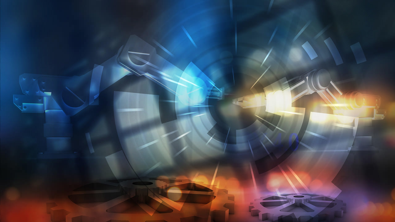 Factory automation graphic