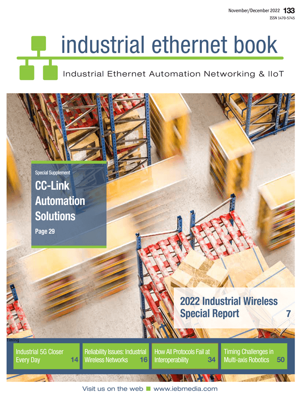 Industrial Ethernet Book, November 2022 Cover