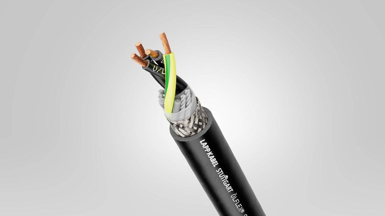 Stripped ÖLFLEX® SERVO FD zeroCM.