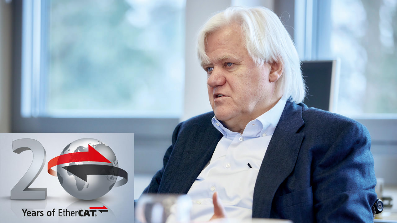 Hans Beckhoff is a physics graduate and the Managing Director and owner of Beckhoff Automation. He founded the company in Verl, East Westphalia, back in 1980, and developed a philosophy of PC-based control technology that has laid the foundations for the economic and technological success that has been achieved ever since.