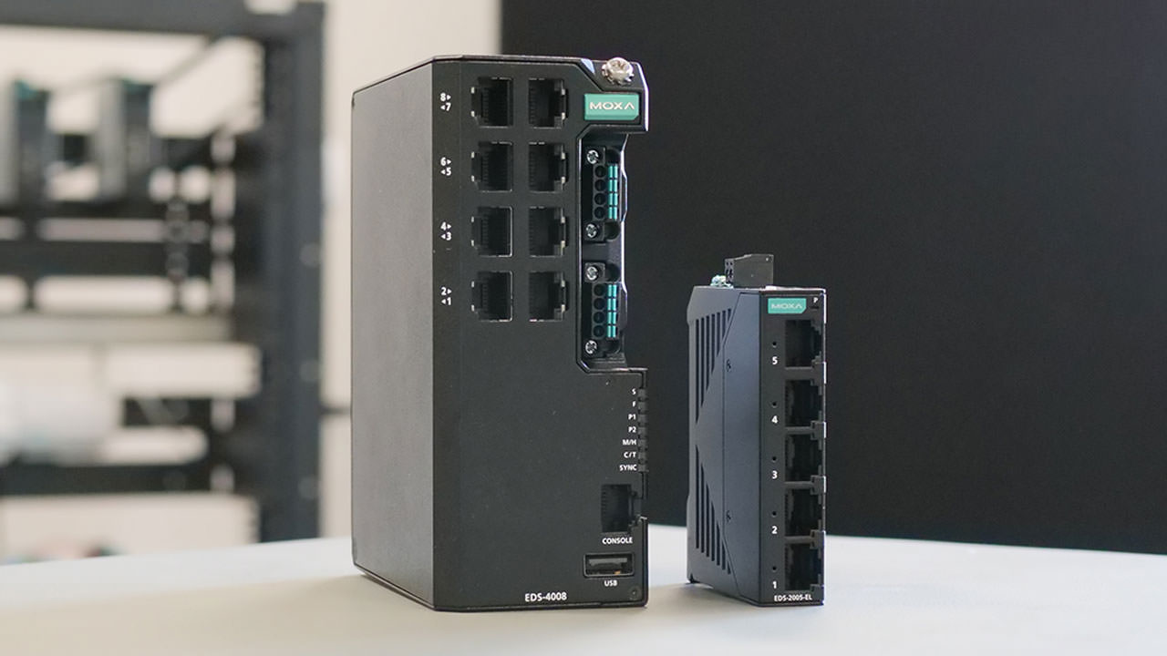 Future-proof networks with Moxa's EDS-2000 and EDS-4000 Industrial Ethernet switches from Impulse Embedded.