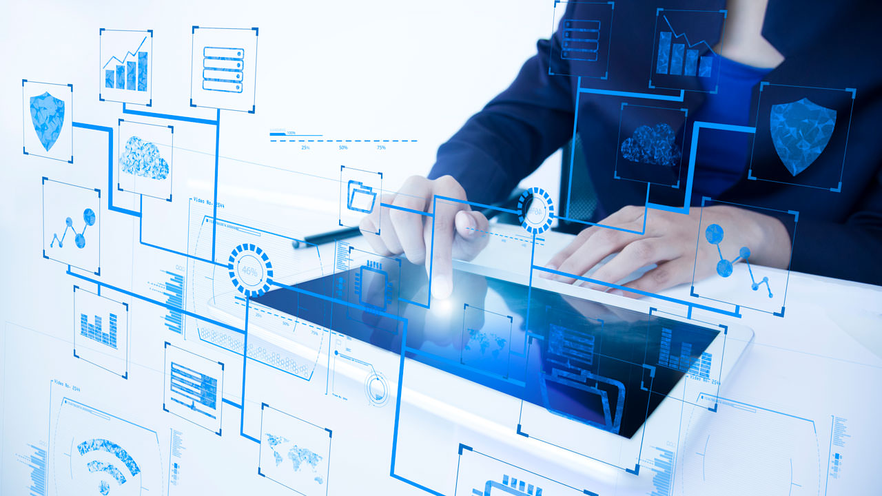 Smart manufacturing graphic
