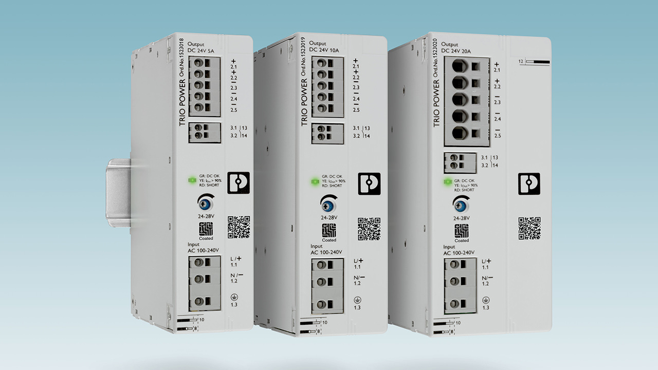 Power supplies set new standard