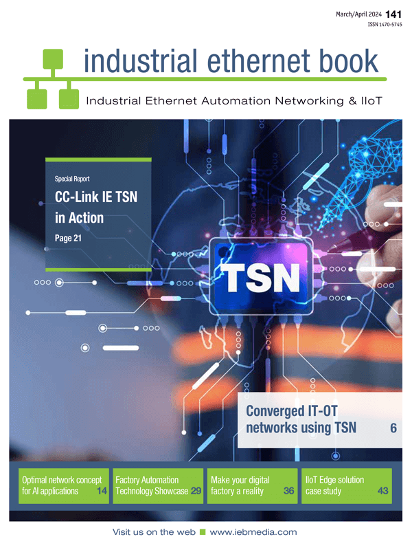 2024 March/April issue of the Industrial Ethernet Book Cover