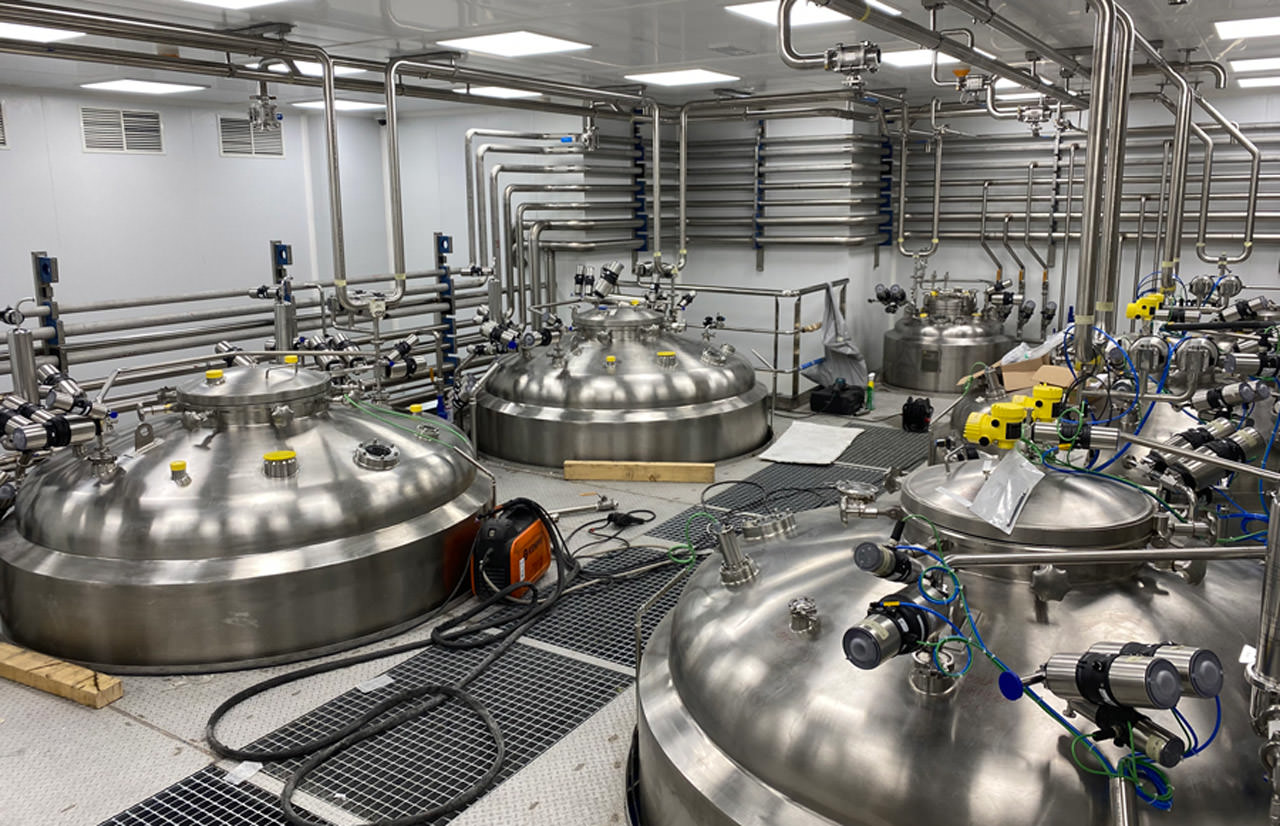 Fill and Finish Tanks during commissioning