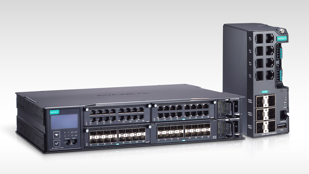 Moxa industrial Ethernet switches