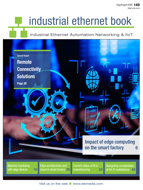 July/August 2025 Industrial Ethernet Book Cover