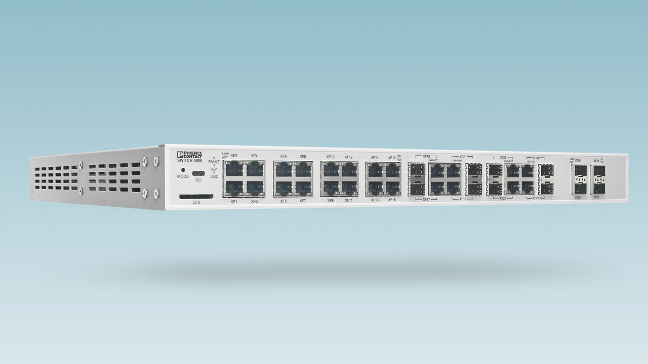 New 19-inch rackmount managed switches for industry