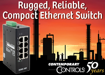 Contemporary Controls Ethernet Switch banner ad