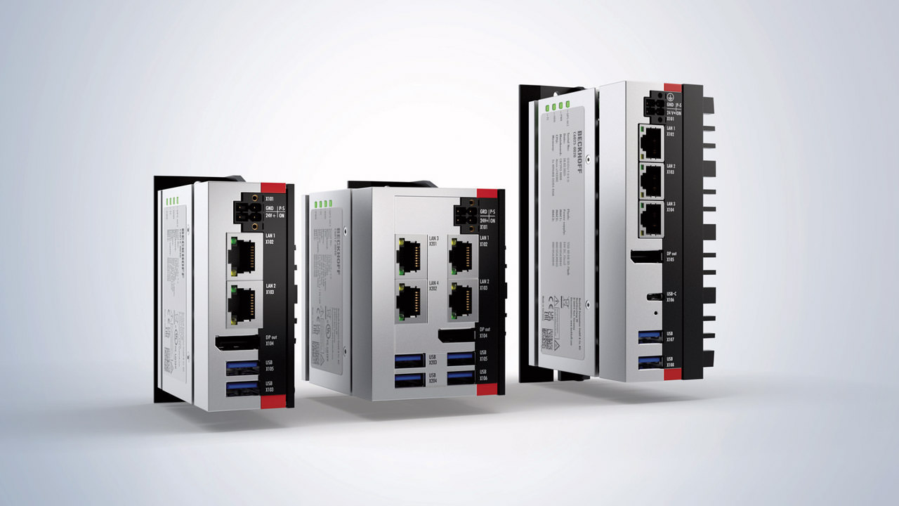 Ultra-compact industrial PCs from Beckhoff Automation exploit advances in CPU technology. Like all Beckhoff Industrial PCs, the C6015, C6017, and C6025 ultra-compact Industrial PCs consistently utilize the latest developments in processor technology.