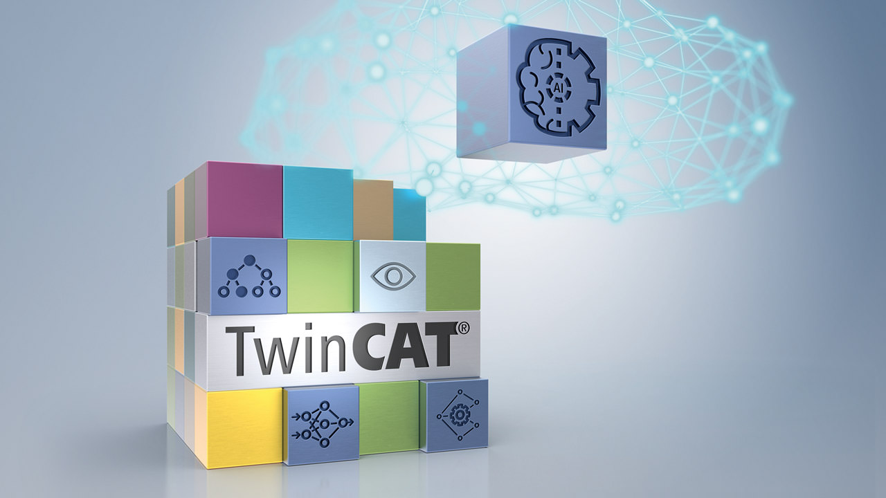 TwinCAT 3 Machine Learning offers artificial intelligence in sync with the application. AI at control level makes it possible to execute neural networks and machine learning algorithms directly in TwinCAT runtime.