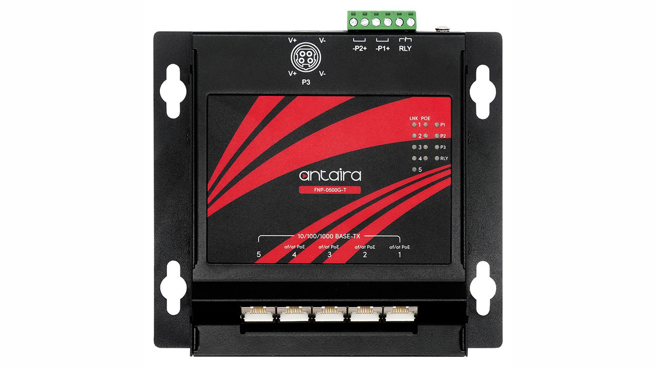 Ultra-flat Industrial Ethernet switch, designed for modern control cabinets and space-constrained environments, offers robust, high-speed connectivity and a minimal installation depth.