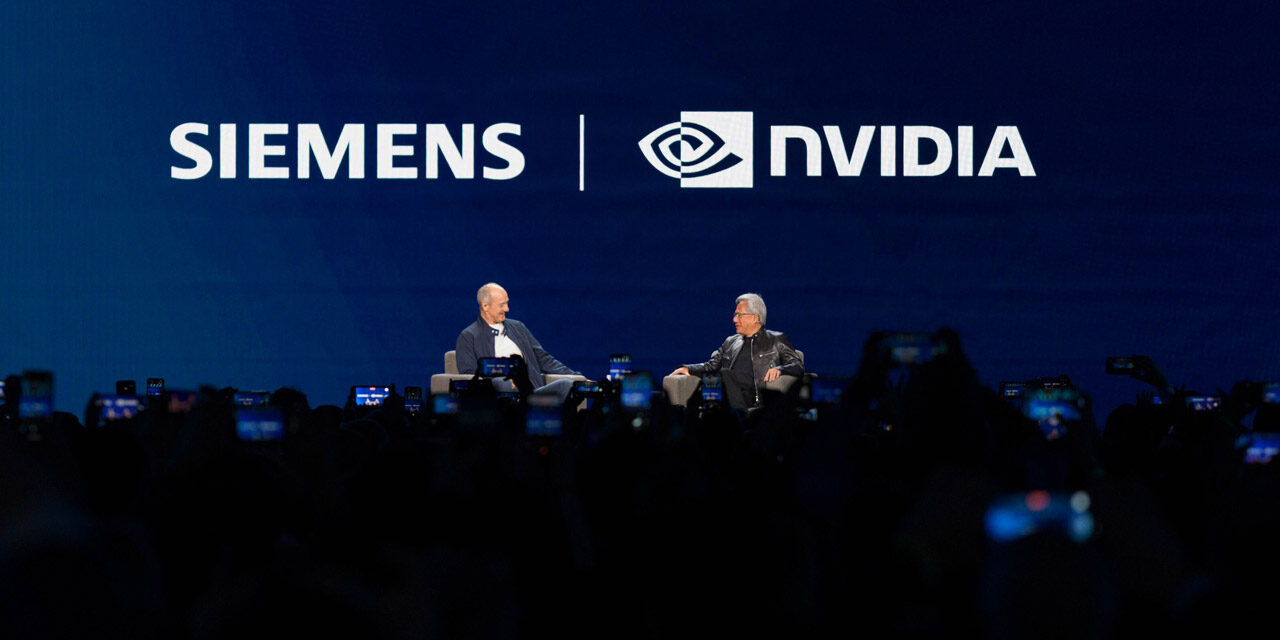Using AI, Siemens and NVIDIA have a goal to reinvent the entire end-to-end industrial value chain, from design and engineering, to manufacturing, production, operations and into supply chains.