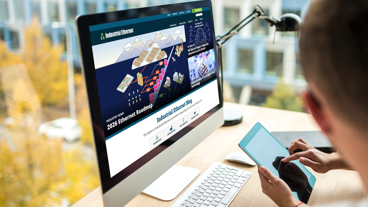 New Industrial Ethernet website