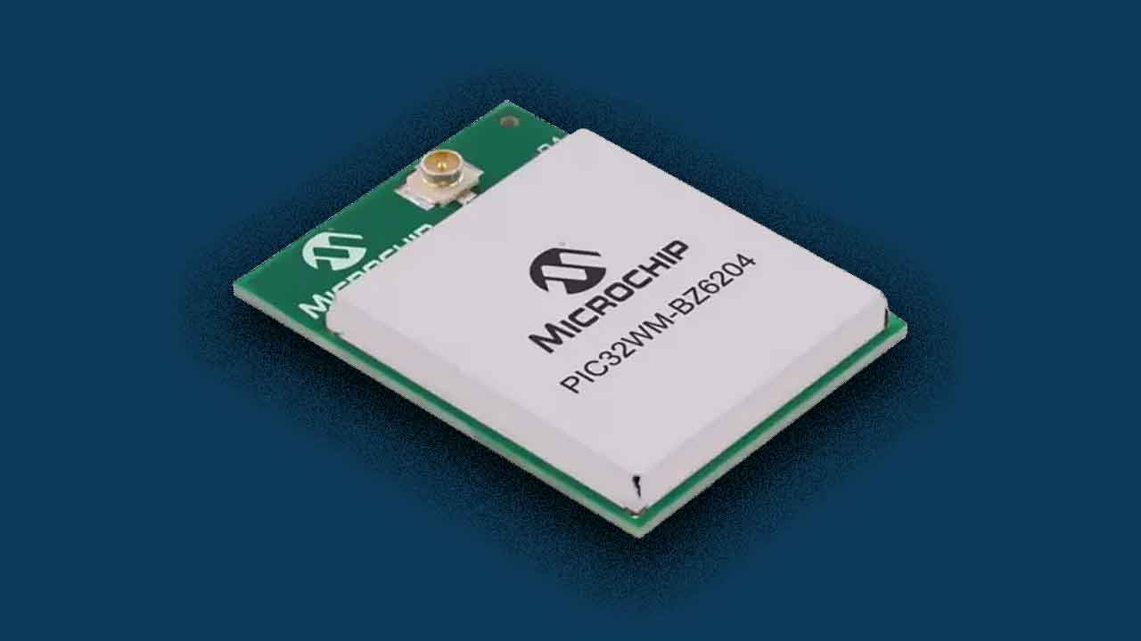 Microchip Technology's PIC32WM-BZ6 multiprotocol module, now available at Mouser, delivers connectivity and scalability in IoT devices.
