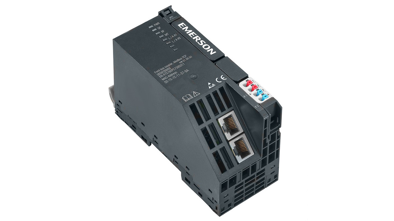 Emerson's new LITE network adapter for the PACSystems™ RSTi-EP system delivers high-performance PROFINET or Modbus connectivity in a compact design, providing real-time remote diagnostics to simplify machine design and maintenance.