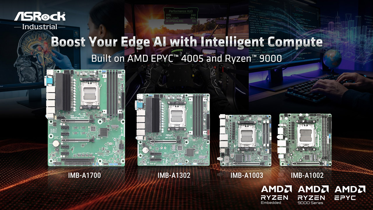 Use of AMD processors with ASRock Industrial Computers