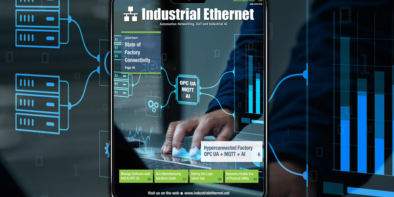 OPC UA + MQTT + AI March/April 2026 Industrial Ethernet magazine