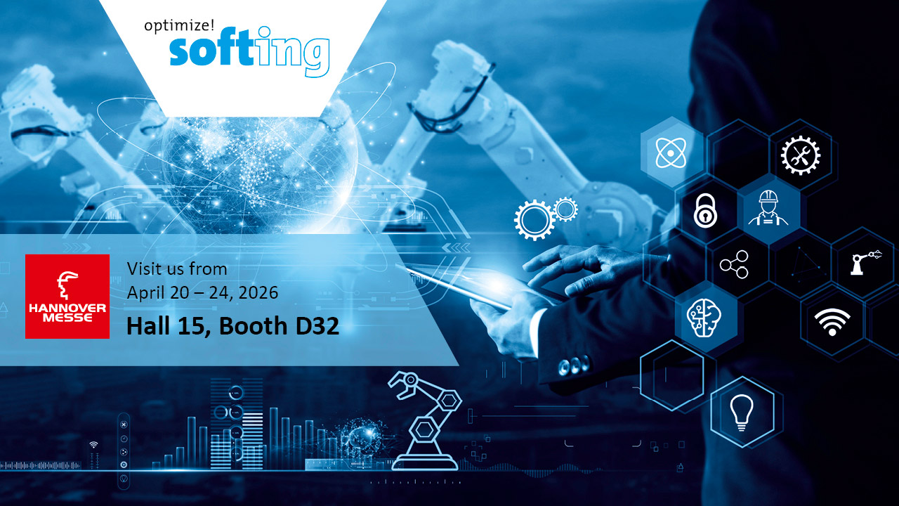 Softing Industrial at Hannover Fair, April 2026