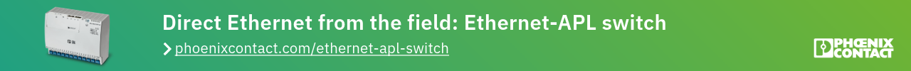 Phoenix Contact Ethernet APL banner ad