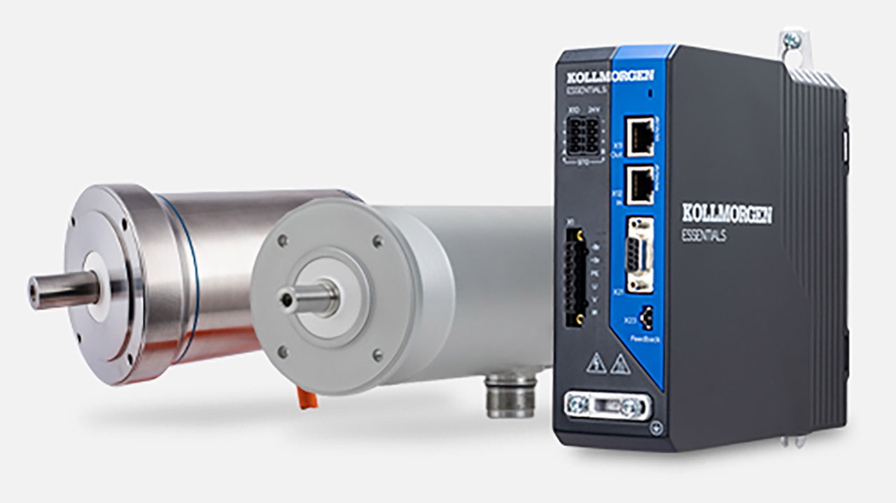 Pairing the Kollmorgen Essentials™ Servo Drive with AKMA aluminum washdown motors and AKMH stainless-steel hygienic motors delivers cost-effective, high-performance motion in washdown and hygienic machines.