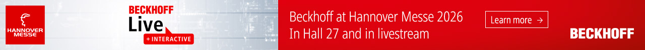 Beckhoff Hannover Fair ad