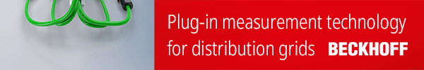 Beckhoff Automation banner ad - energy measurement systems