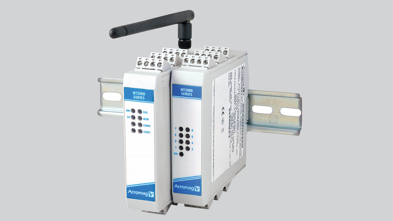 New I/O modules offer dual-band Wi-Fi connectivity to link sensors and actuators to control networks in locations where cabling is impractical.