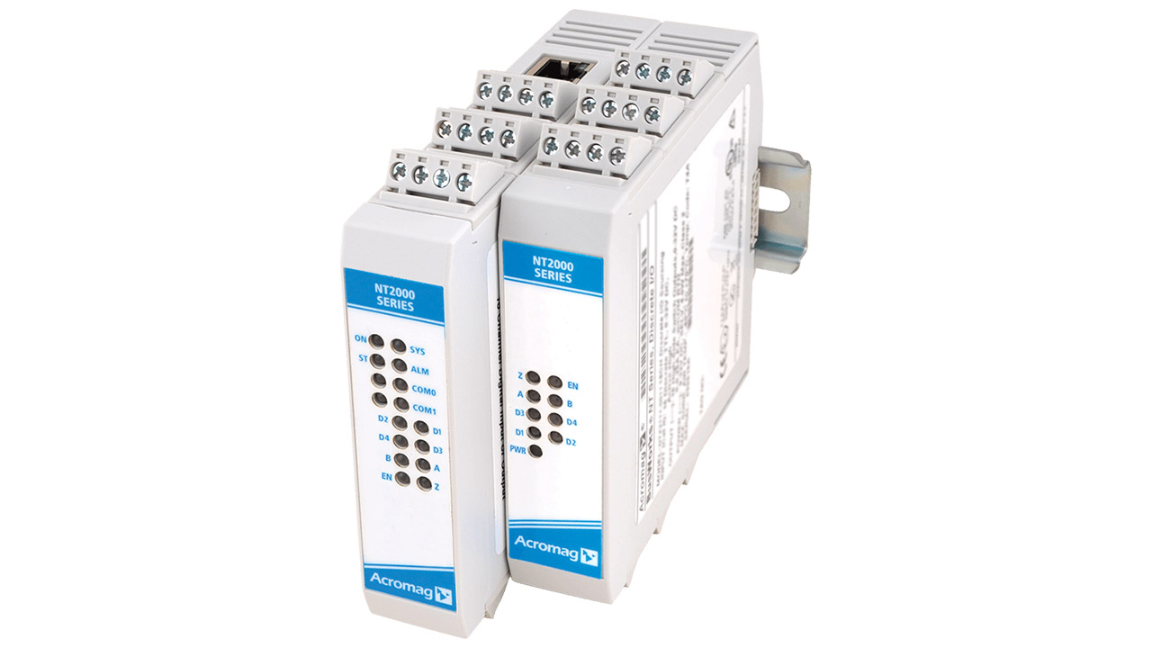 New I/O module controls stepper motors with Modbus/TCP, Ethernet/IP, or PROFINET interface to host PC, PLC or PAC.