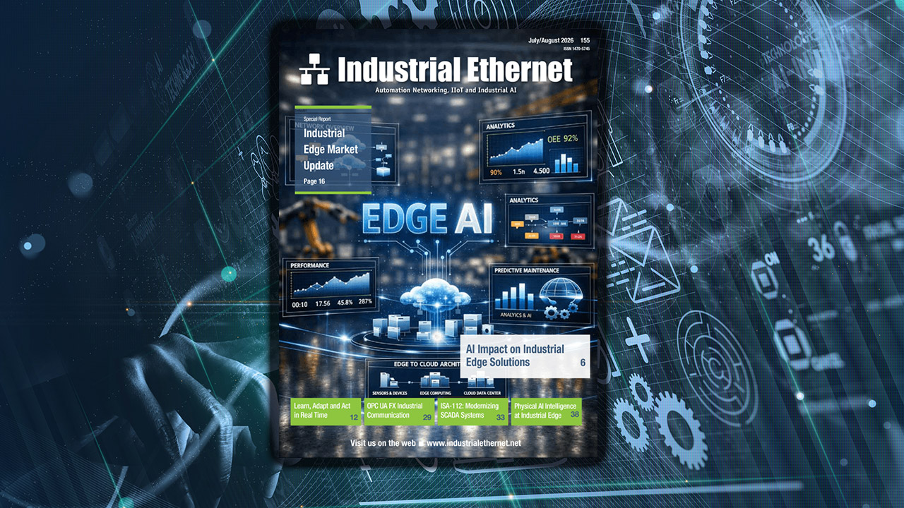 July/August 2026 Industrial Ethernet magazine