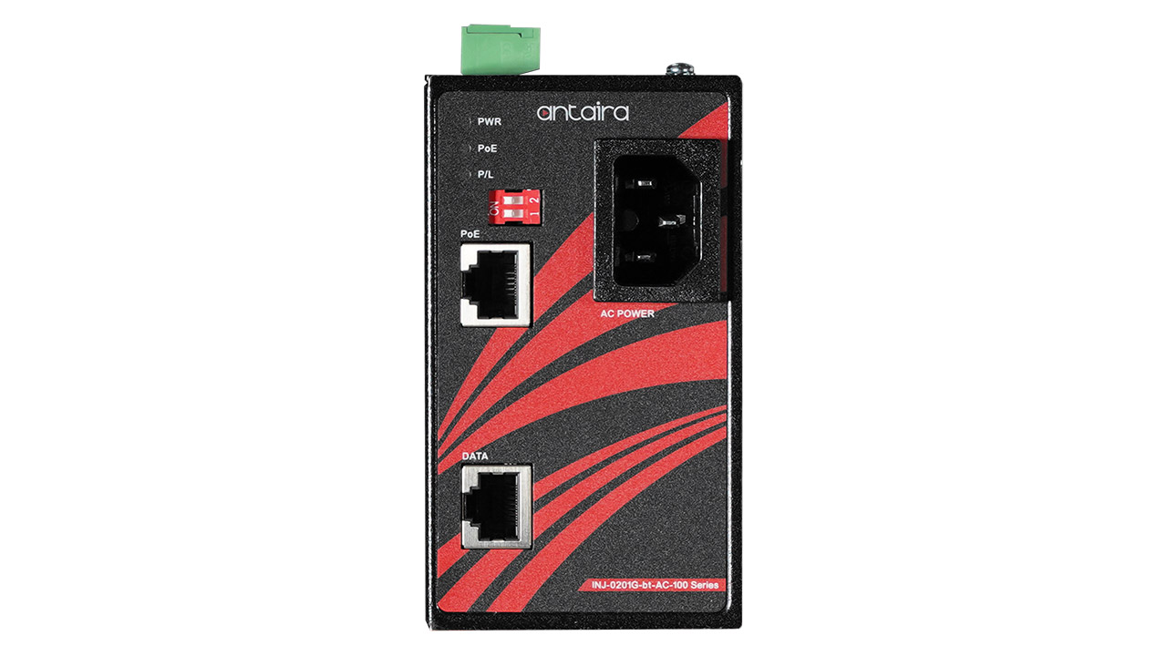 Antaira Launches New AC-Powered PoE Injector Supporting PoE, PoE+, and PoE++, Delivers Up to 100W in Wide Temperature Extremes