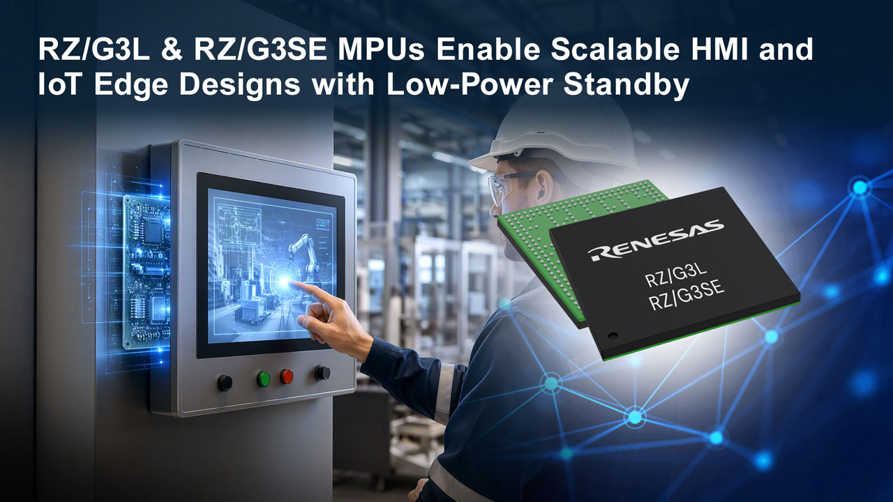 Pin-compatible MPUs enable scalable design on common PCB. 1 mW-level standby power and fast Linux wakeup enable always-connected applications. PCIe and TSN-capable Ethernet provide high-speed connectivity and flexible system expansion.