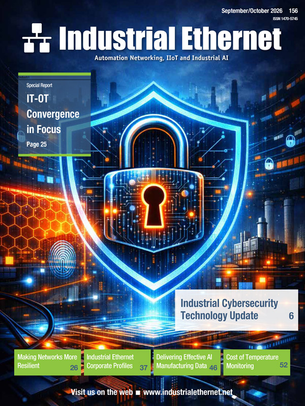 September/October 2026 Industrial Ethernet magazine cover
